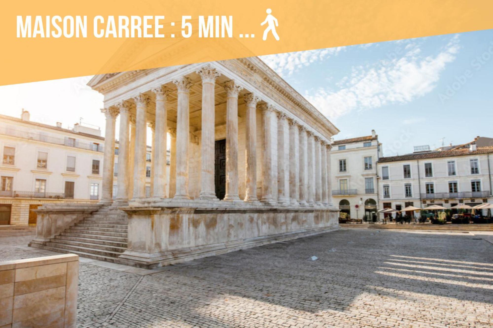 Le Vintage, Appart,Hotel Particulier, Centre Nimes Maisoncarreeconciergerie Exteriör bild
